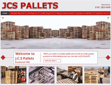 Tablet Screenshot of palletsuppliers.co.uk